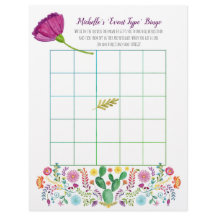 Juegos de Baby Shower para novias de FIESTA BINGO