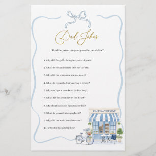 Lámina Juegos de Chistes de Coquette Parisian Dad