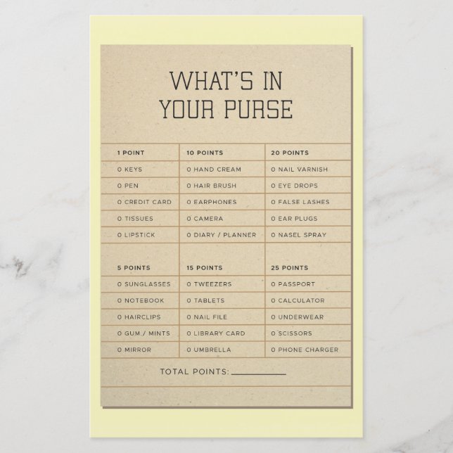 Lámina Juegos de ducha de novia lo que hay en tu bibliote (Anverso)