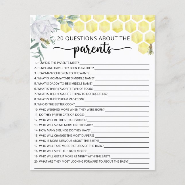 Lámina Juegos florales de abejas sobre los padres (Anverso)