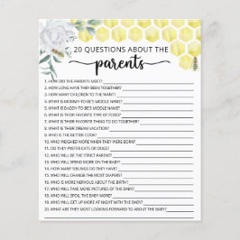 Lámina Juegos florales de abejas sobre los padres