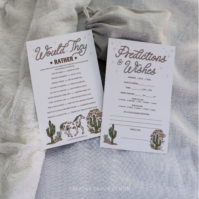 Lámina Juegos Neutrales de Baby Shower de doble cara (Subido por el creador)