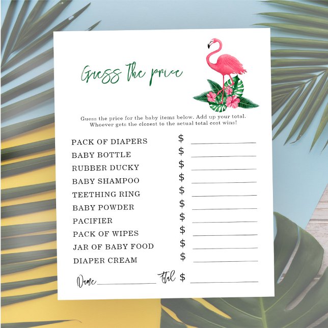 Lámina Juegos tropicales de Fiesta | Juego de adivinanzas (Subido por el creador)