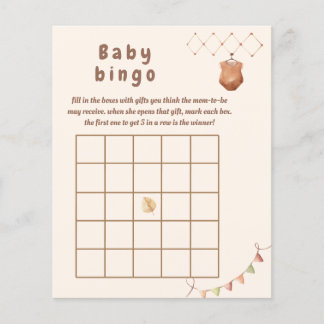 Lámina Juguete de bingo para bebés.