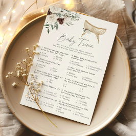 Lámina Juguete de trivialidades para bebés con caligrafía