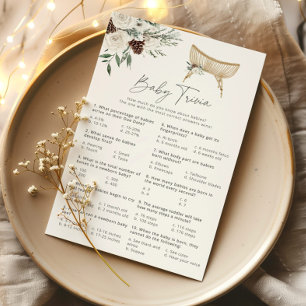 Lámina Juguete de trivialidades para bebés con caligrafía