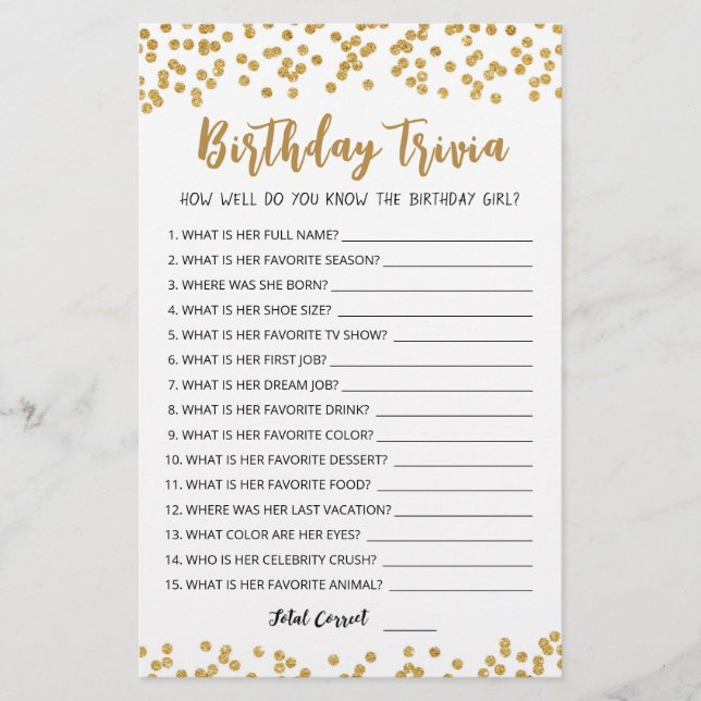 Lámina Juicio por cumpleaños editable (Anverso)