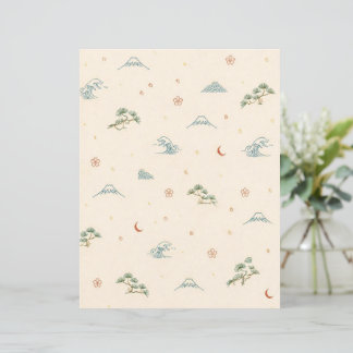 Lámina 【Junk Journal】Scrapbook Paper Japanese Scenery＃1