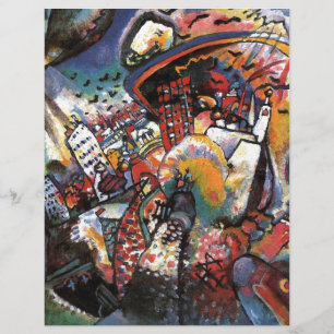 Lámina Kandinsky Moscú I Cityscape Resumen Pintura