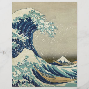 Lámina Katsushika Hokusai: La Gran Ola en Kanagawa