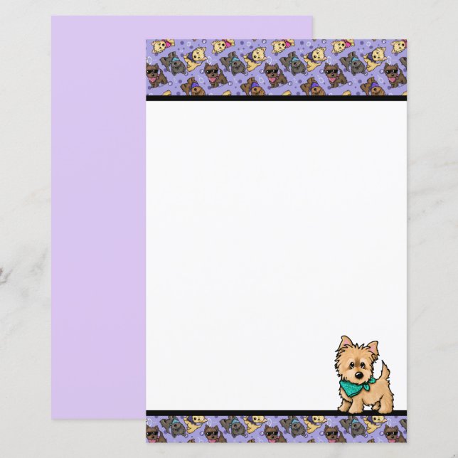 Lámina KiniArt Cairn Parade Stationery (Anverso / Reverso)