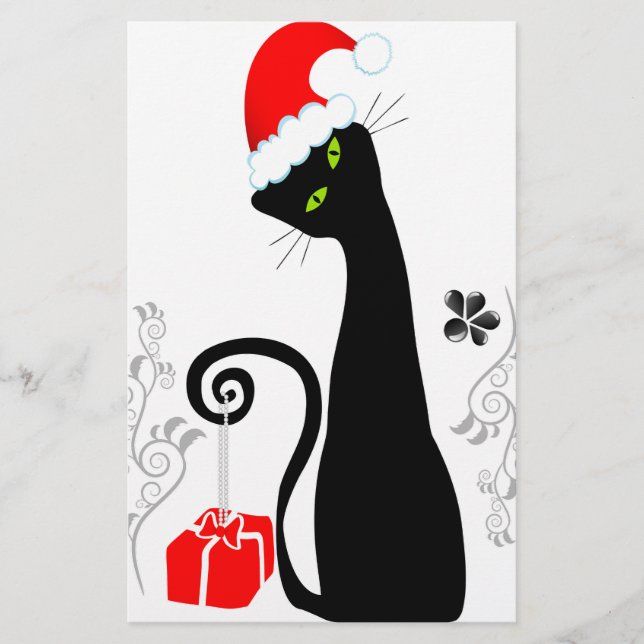 Lámina Kitty, Navidades modernos (Anverso)