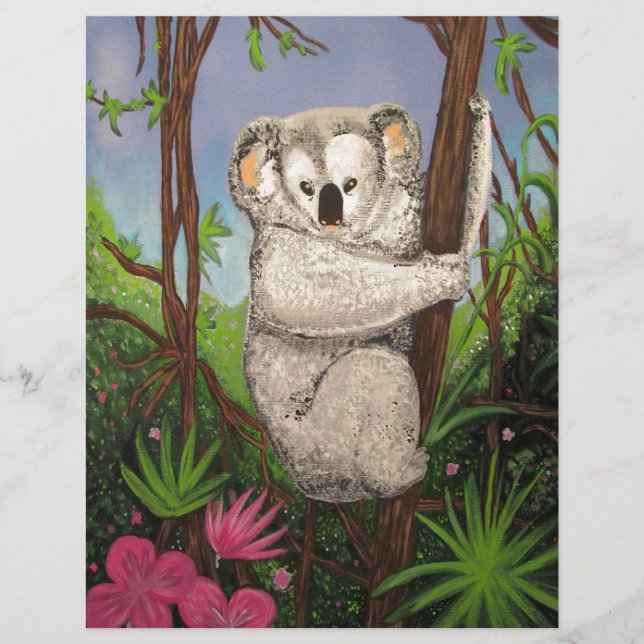 Lámina Koala (Anverso)