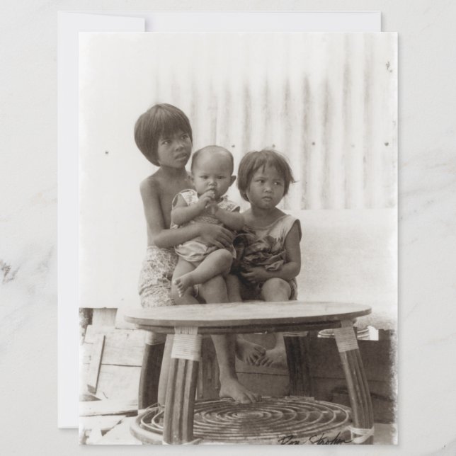 Lámina Korat Tailandia 1968 Una Impresión (Anverso)