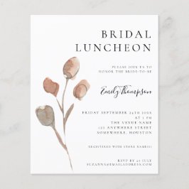 Lámina La acuarela del presupuesto deja la invitación a l