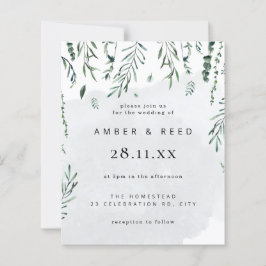 Lámina La acuarela mínima del presupuesto deja al Boda