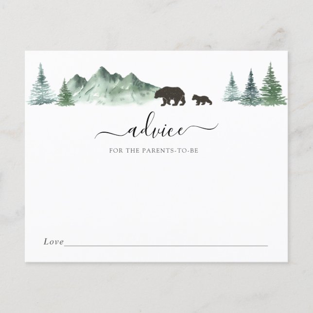 Lámina La aventura comienza con el consejo del bebé para  (Anverso)