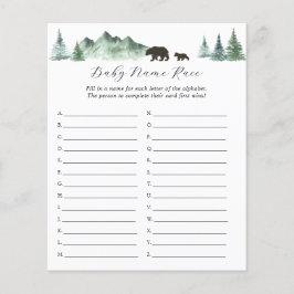 Lámina La aventura comienza con la raza del nombre del be