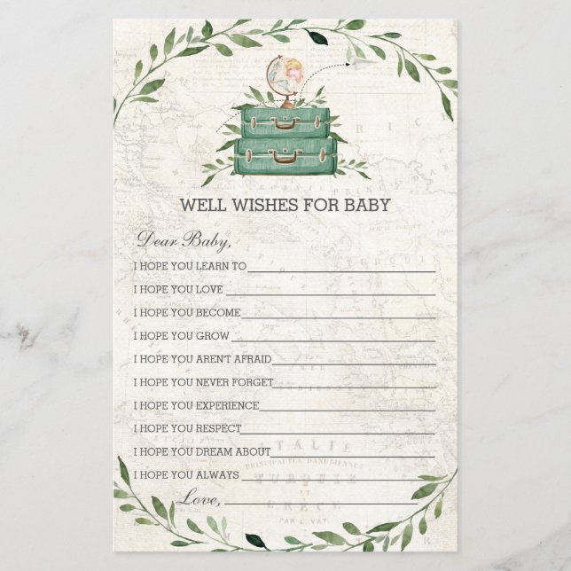 Lámina La aventura comienza con los deseos de la vegetaci (Anverso)