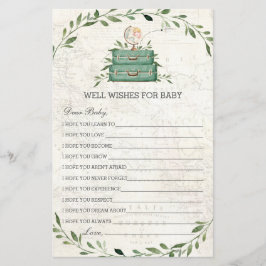 Lámina La aventura comienza con los deseos de la vegetaci