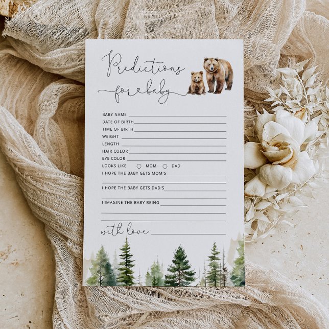 Lámina La aventura espera las predicciones del oso para e (Subido por el creador)