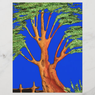 Lámina La Belleza Acacia de África: Serenidad del Serenge