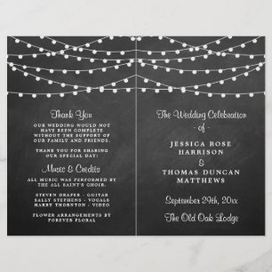 Lámina La Cadena Se Ilumina En La Colección Boda Chalkboa