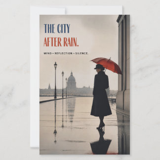 LÁMINA LA CIUDAD DESPUÉS DE LA LLUVIA