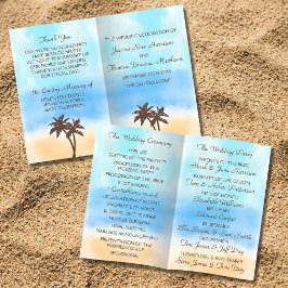 Lámina La Colección de Boda de Playa con Acuarela