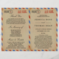La colección de Bodas de Airmail de época
