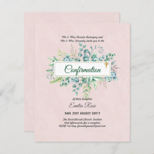 Lámina La CONFIRMACIÓN de la vegetación invita a un doble