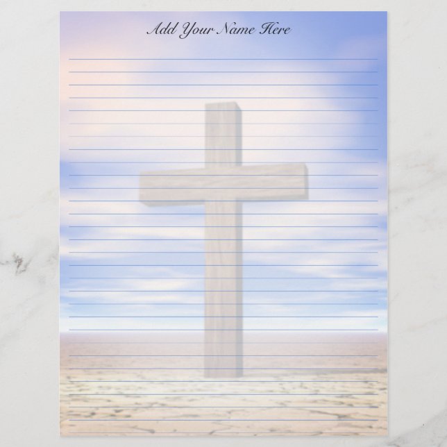 Lámina La cruz (Anverso)