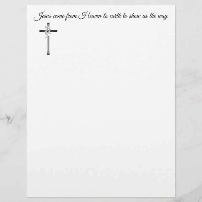 Lámina La cruz (Anverso)