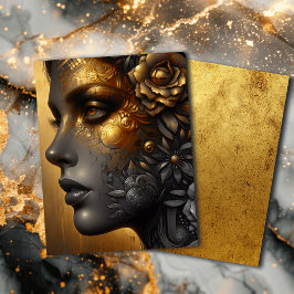 Lámina La dama del oro es el libro de arte etéreo