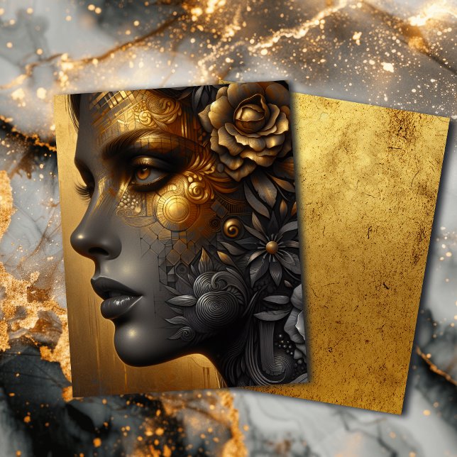 Lámina La dama del oro es el libro de arte etéreo (Subido por el creador)