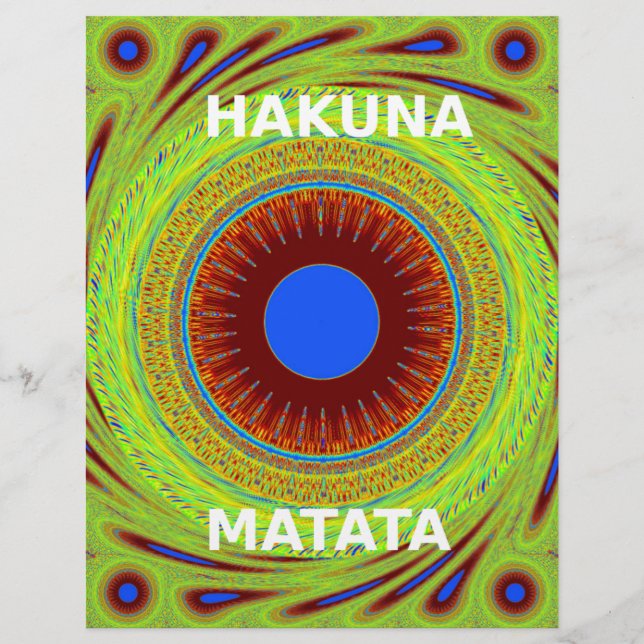 Lámina La etnia tiene un buen día y una mejor noche (Anverso)