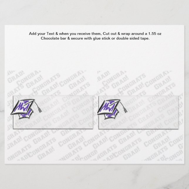 Lámina La fiesta de graduación favorece a los Personaliza (Anverso)