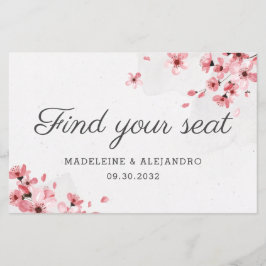 Lámina La flor de cerezo rosa del presupuesto encuentra t