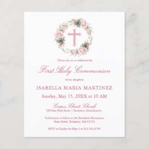 Lámina La flor rosa rosa del presupuesto es la primera co