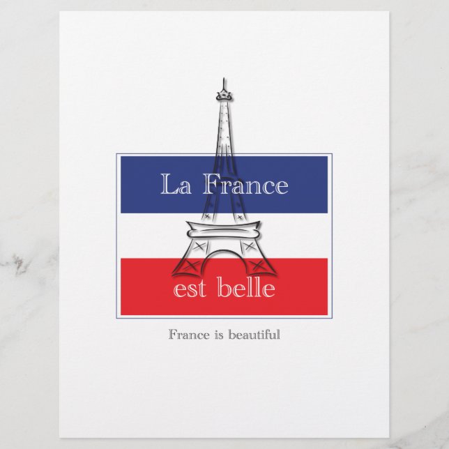 Lámina La France est Belle (Anverso)