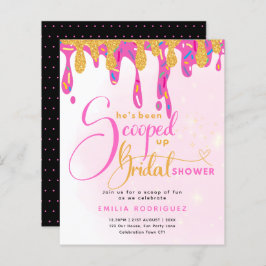 Lámina La han sacado de la ducha nupcial de helado