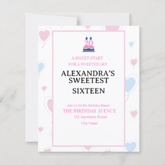 Lámina La invitación de cumpleaños de tu pequeño favorito