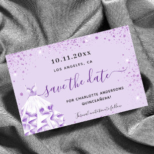 Lámina La lavanda violeta del presupuesto Quinceanera sal