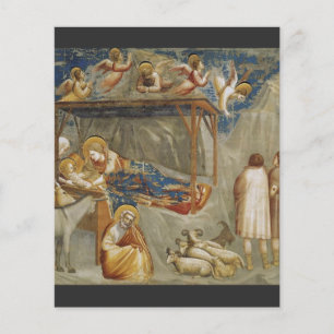 Lámina La Natividad de Jesucristo por Giotto
