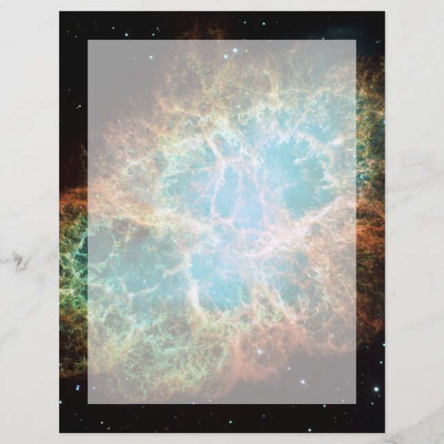Lámina La Nebulosa del Cangrejo (Anverso)