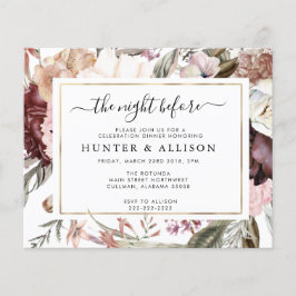 Lámina La noche anterior | Invitación