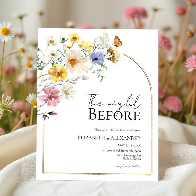 Lámina La noche anterior | Invitación a la cena de ensayo (Subido por el creador)