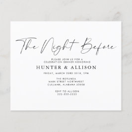 Lámina La noche antes de la invitación