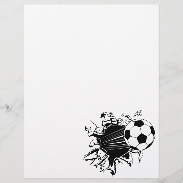 Lámina La pelota de fútbol se estalla (Anverso)