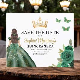 Lámina La princesa verde del presupuesto Quinceañera salv